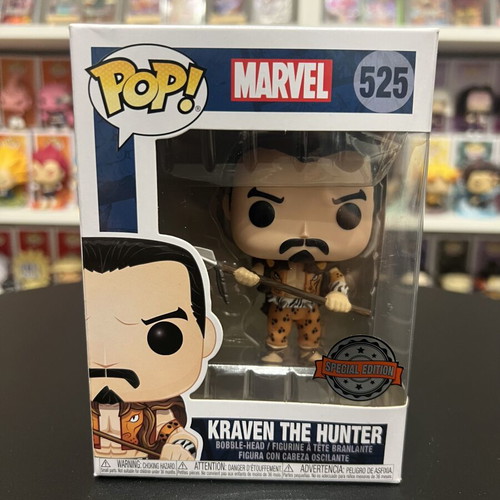 Marvel Funko Pop! Kraven The Hunter Spider-Man 525 like new
