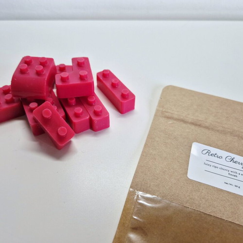 Retro Cherry Pop handmade premium scented wax melts 60g