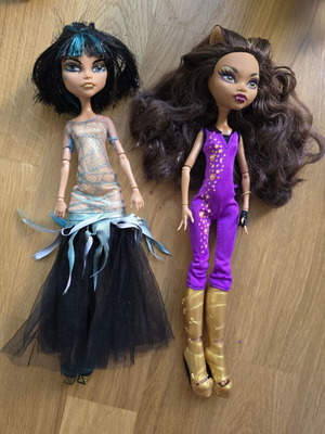 Monster High Ghouls Rule кукла Cleo de Nile 11", Music Festival Clawdeen Wolf