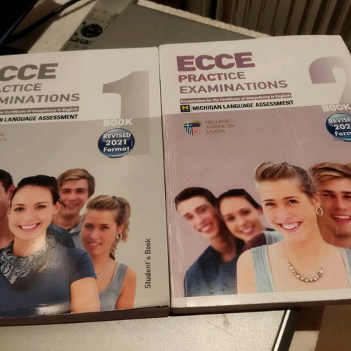 ECCE Practice Examinations 1-2 used English books