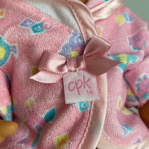 Mattel Cabbage Patch Kids Bath Baby doll 1990s used