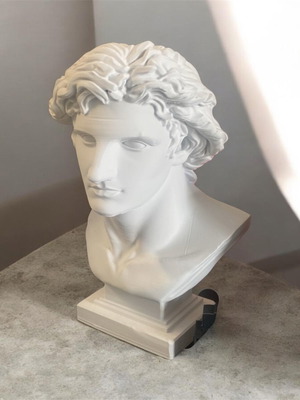 Μέγας Αλέξανδρος 3d εκτύπωση προτομή 22cm καινούργιο