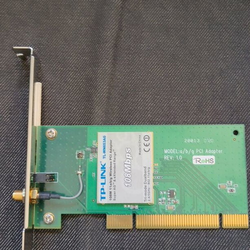 TP-LINK TL-WN653AG PCI wireless dual-band card like new