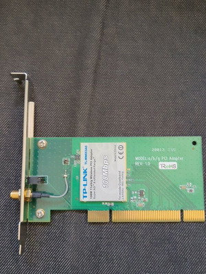 TP-LINK TL-WN653AG PCI wireless dual-band card like new