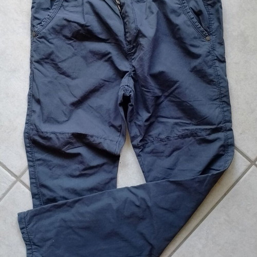Boys' blue fabric pants Zara used size 140 cm