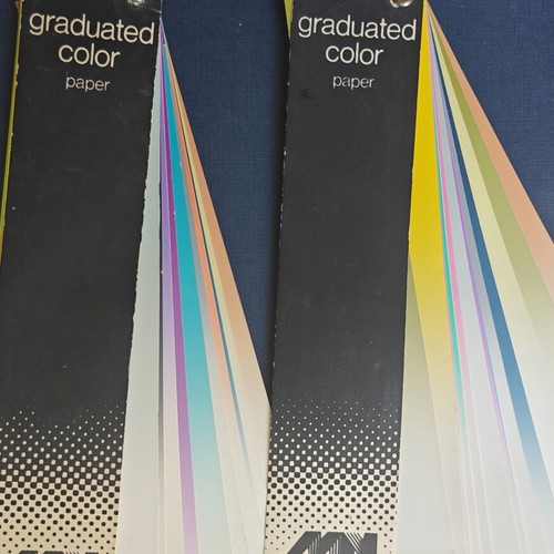 Vintage Pantone, Mecanorma & Papyrus color guides collection 1990s