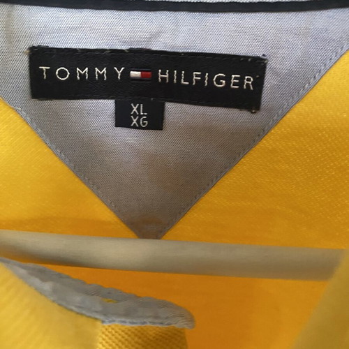 Tommy Hilfiger Polo shirt XL like new, yellow