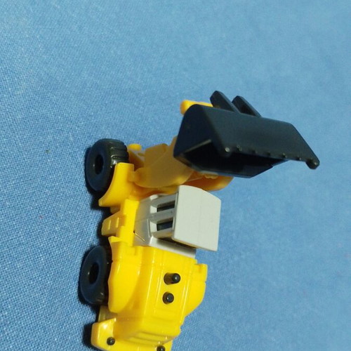 Kinder toy pack of 3: tractor, loader, tricycle