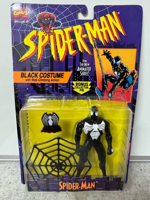 Spider-Man Black Costume Marvel The Animated Series figure new