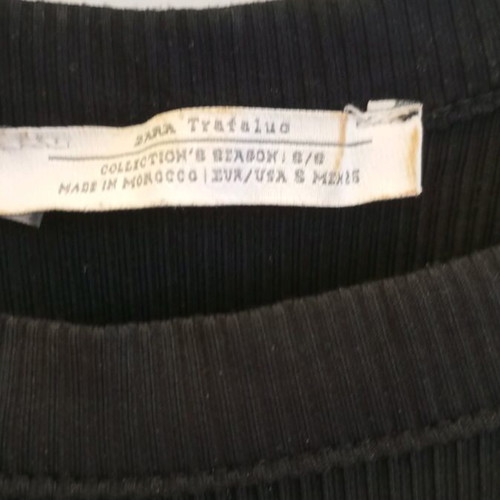 Zara bodysuit used, black, size S