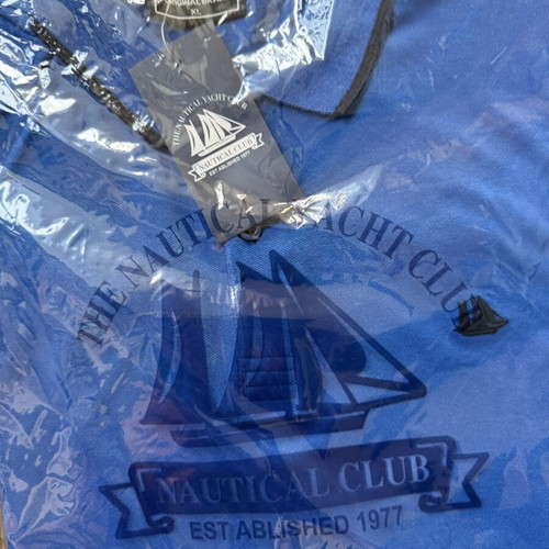 T-shirt new, blue, size XL