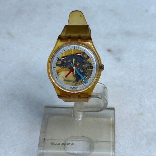 Swatch Jelly Fish GK100 1985 watch used, working, needs repair