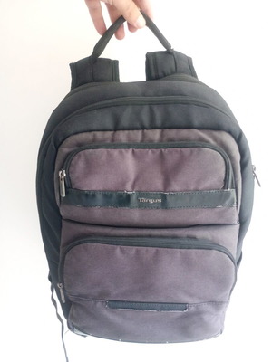 Targus backpack used, black, laptop compatible