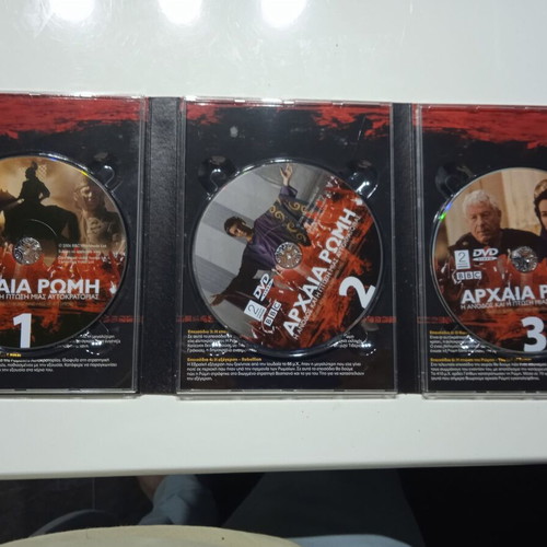 Ancient Rome DVD pack of 3, new, historical series with subtitles