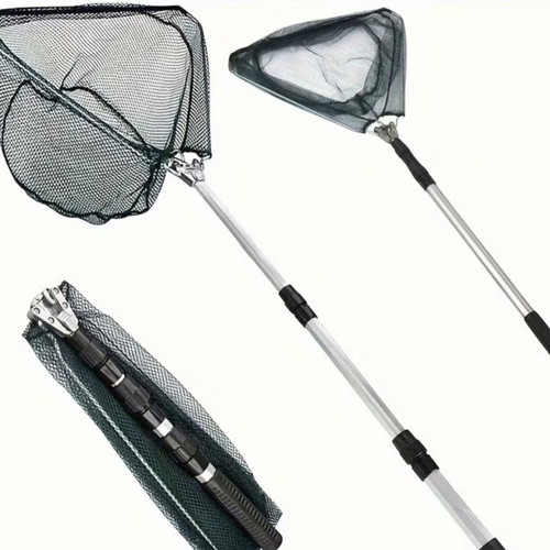 Collapsible Telescopic Fishing Landing Net new in packaging