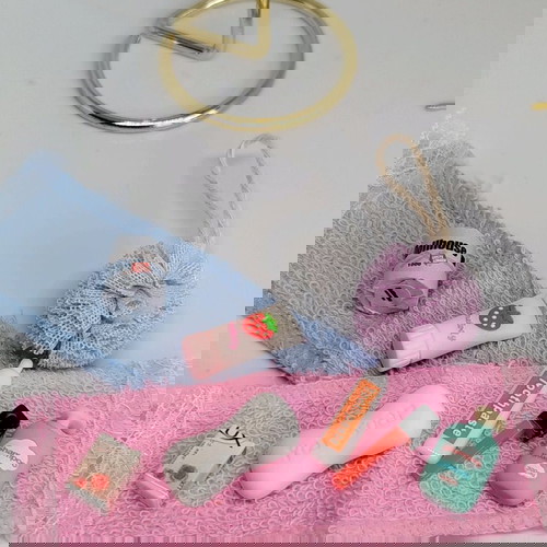 Αξεσουάρ μπάνιου για κούκλες, καινούργια σετ 15 τεμαχίων