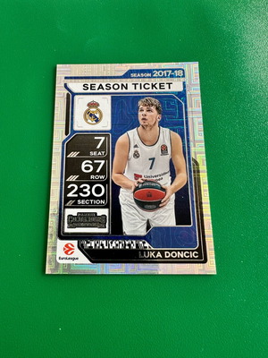 Luka Doncic Panini Contenders EuroLeague 2025-26 Season Ticket card new