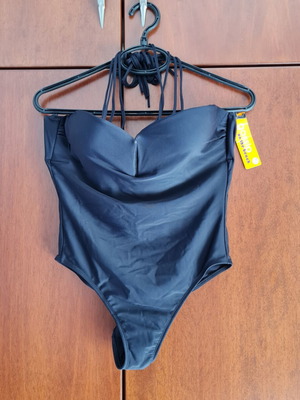 Gossip one-piece swimsuit new, medium 75B, black