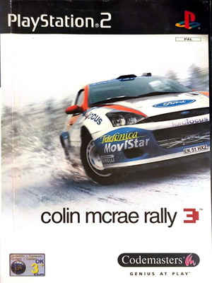 Colin McRae Rally 3 PS2 μεταχειρισμένο με εξώφυλλο και σημάδια χρήσης
