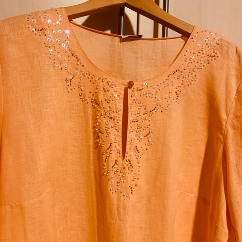 Gerry Weber tunic orange 100% cotton like new