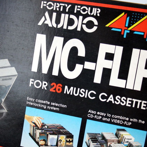 Forty Four Audio 44 MC-Flip cassette holder new, for 26 cassettes