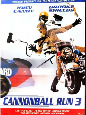 DVD Cannonball Run 3 μεταχειρισμένο, κωμωδία περιπέτεια χωρίς υπότιτλους