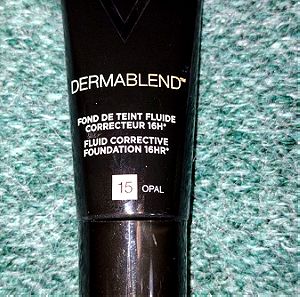 Vichy Dermablend Fluid Corrective Foundation Διορθωτικό make-up N15 30ml