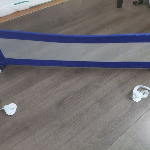 Bed Safety Rail used, blue 150cm x 40cm