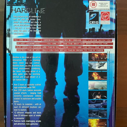 Hardline Big Box PC like new, English release complete in box