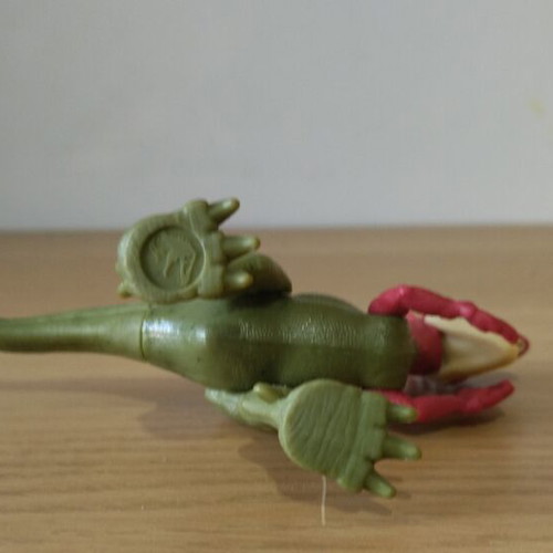 Jurassic World Eoraptor vs Stegouros action figures used set
