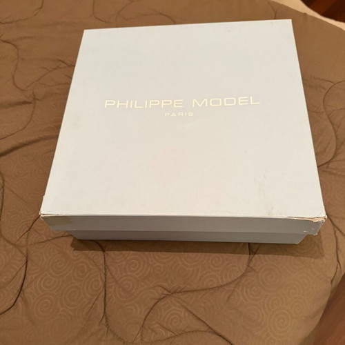 Philippe Model δερμάτινα sneaker μποτάκια χακί καινούργια, μέγεθος 37
