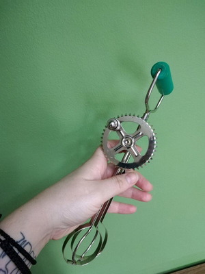Vintage hand mixer used, made in England