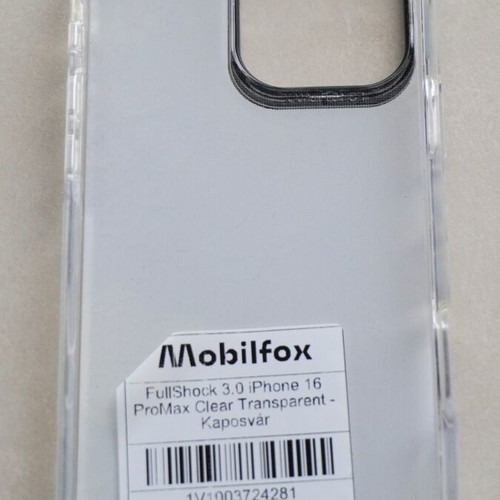 Θήκη Apple iPhone 16 Pro Max καινούργια Full-Shock διάφανη