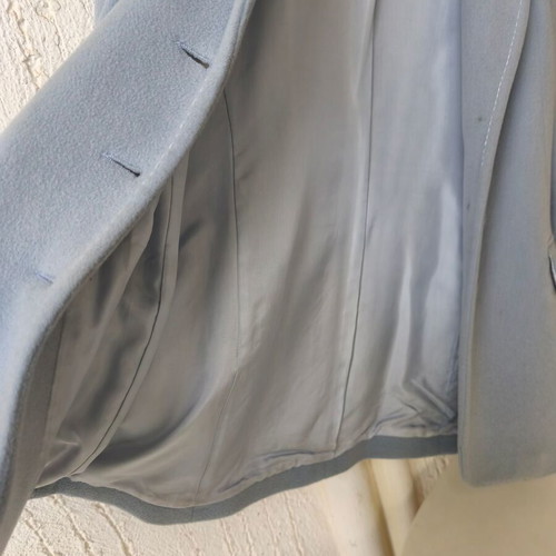 Fidele women's jacket light blue wool like new
