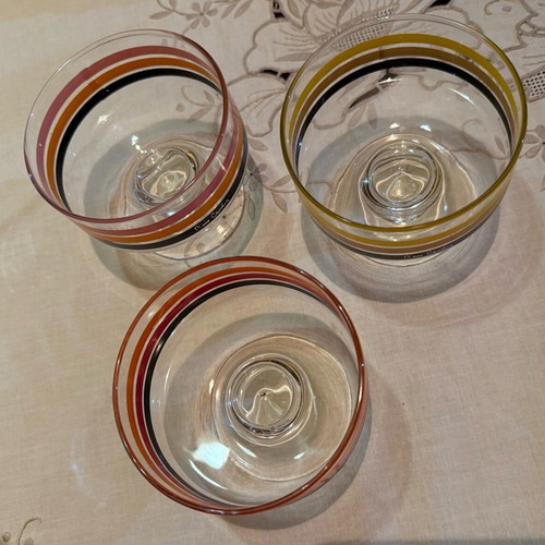 Vintage Pierre Cardin ice cream bowls set of 6, new