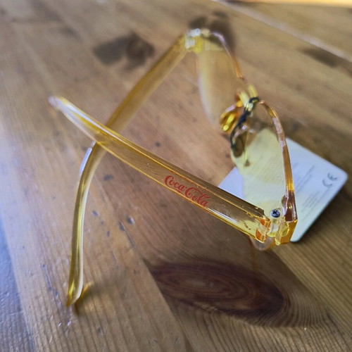 Coca Cola sunglasses new, 2 pairs, colorful, futuristic