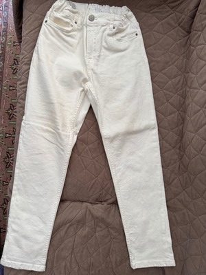 White Zara kids' jeans like new, size 152 cm