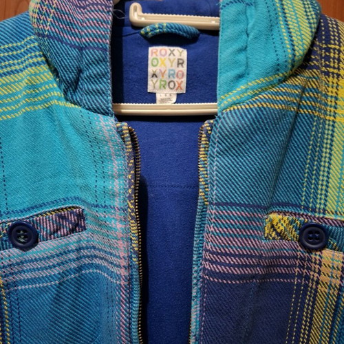 Roxy jacket used, blue, medium size