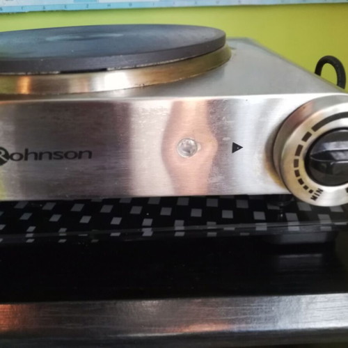Electric hotplate used, single burner, 1500 watt