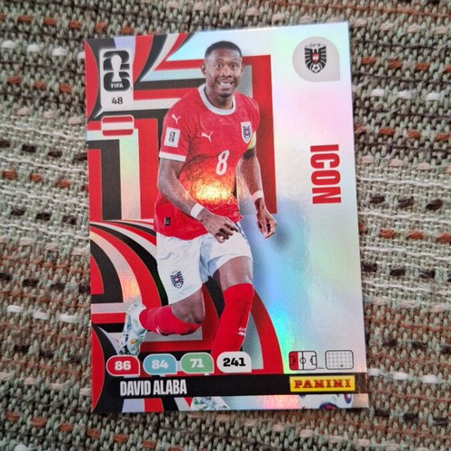 Panini Adrenalyn XL World Cup 2026 David Alaba card new