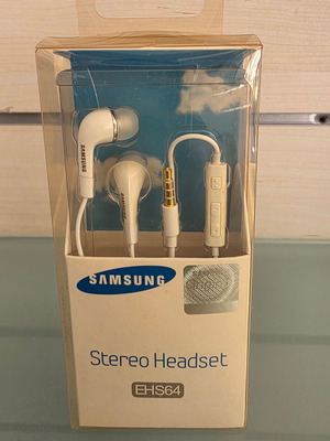 Samsung Stereo Headset EHS64 new, wired with microphone