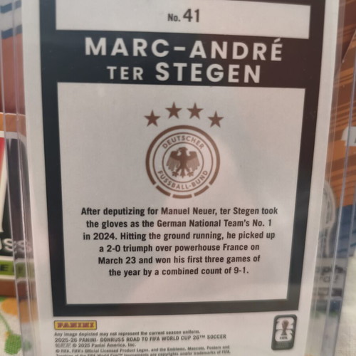 Marc André Ter Stegen collectible card 68/99 new