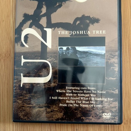 U2 The Joshua Tree DVD like new