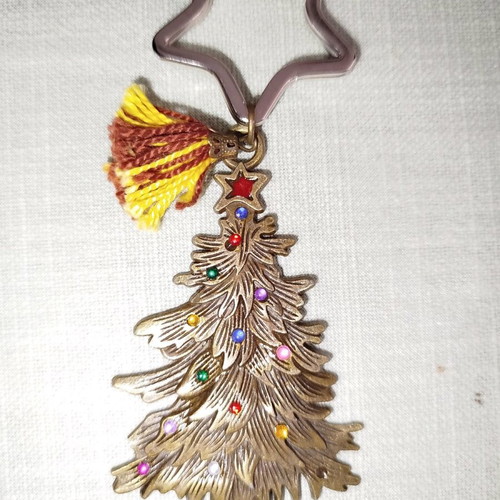 Christmas tree keychain new
