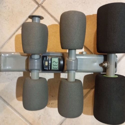 Abdominal Exercise Machine used, folds and stores easily