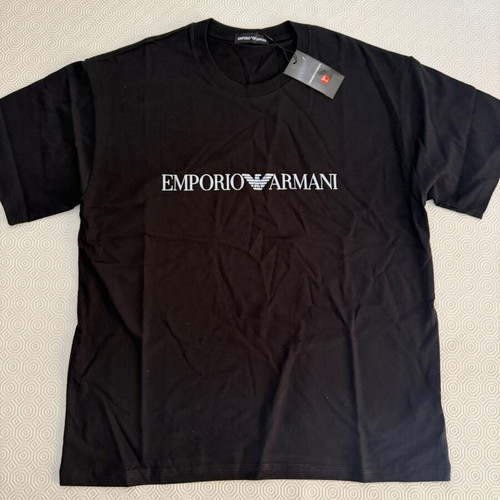 Emporio Armani T-shirt new, size L, black