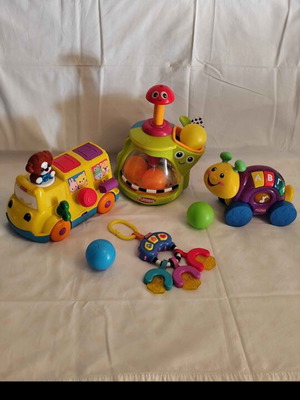 Fisher Price baby toys set with educational laptop
