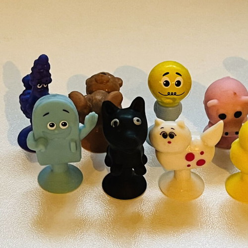 Stikeez figures used, set of 11 from Lidl