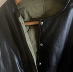 H&M reversible bomber jacket XXL, black and dark green