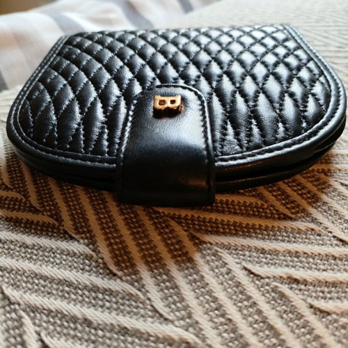 Unisex Bally soft leather wallet like new, black